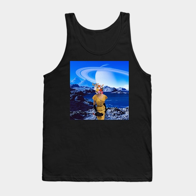 Dressed to Impress the Galaxy Tank Top by RetroSalt